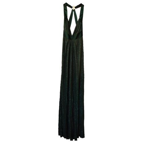 Pre-owned Roberto Cavalli Dress In Green