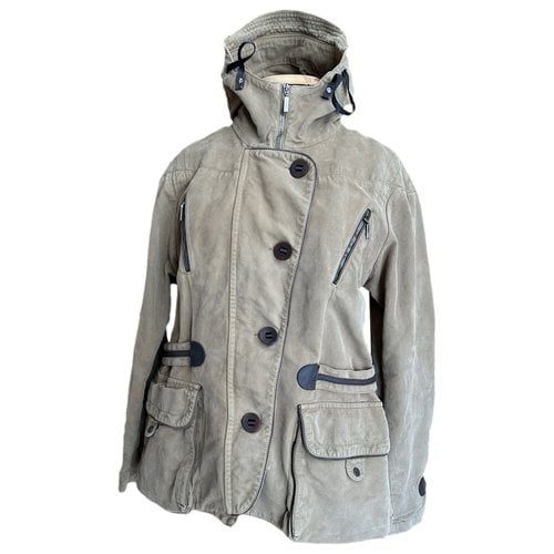 Pre-owned Moncler Classic Dufflecoat In Camel