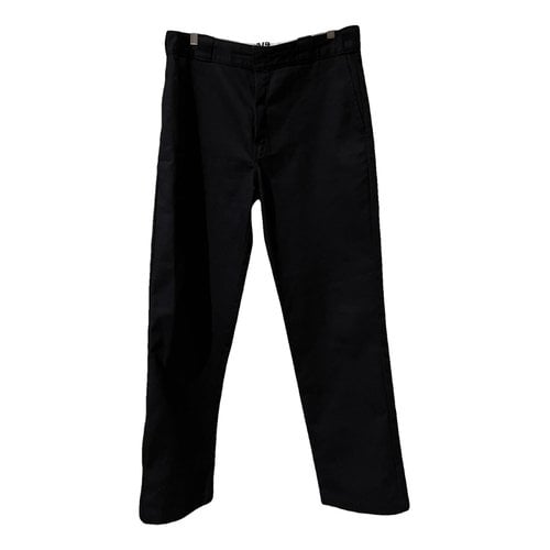 Pre-owned Dickies Trousers In Black