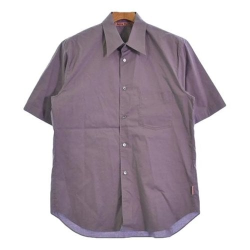 Pre-owned Acne Studios Shirt In Purple