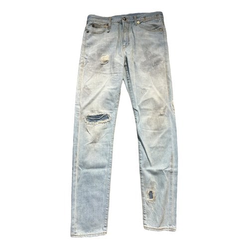 Pre-owned R13 Slim Pants In Blue