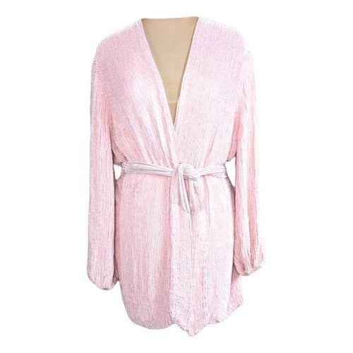 Pre-owned Retroféte Mini Dress In Pink