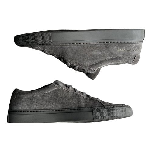 Pre-owned Common Projects Trainers In Grey