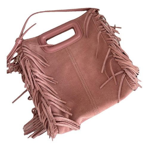 Pre-owned Maje Sac M Handbag In Pink