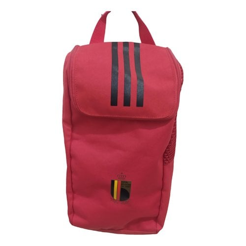 Pre-owned Adidas Originals Cloth Handbag In Red