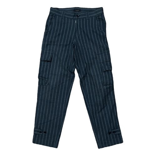 Pre-owned Undercover Trousers In Blue