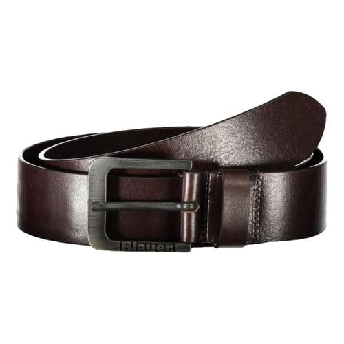 Pre-owned Blauer Leather Belt In Brown