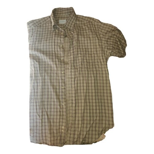 Pre-owned Trussardi Shirt In Camel