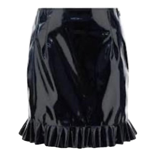 Pre-owned Alessandra Rich Mini Skirt In Black