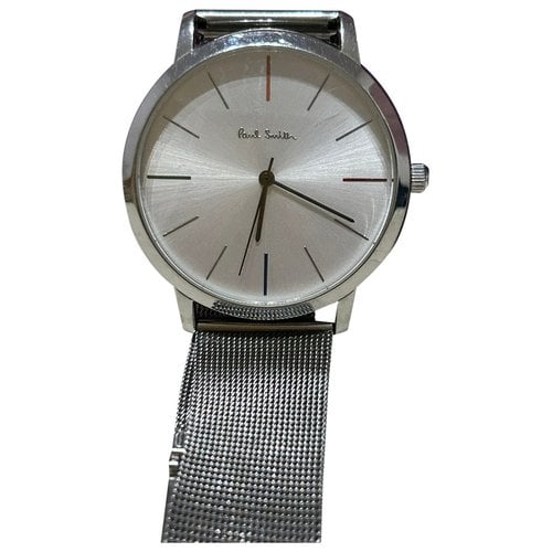Pre-owned Paul Smith Watch In Silver