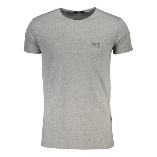 Pre-owned Class Cavalli T-shirt In Grey