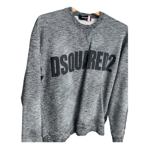 Pre-owned Dsquared2 Sweatshirt In Grey