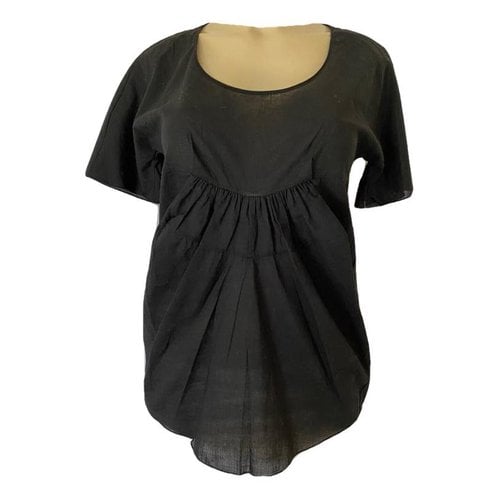 Pre-owned Marni Blouse In Black