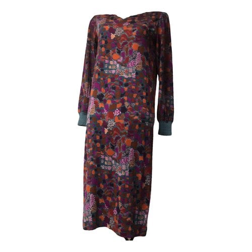 Pre-owned Missoni Wool Dress In Multicolour