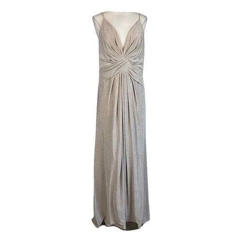 Pre-owned Adrianna Papell Maxi Dress In Gold