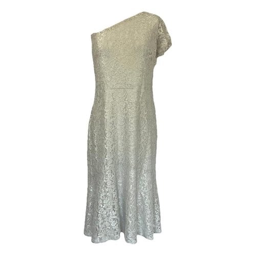 Pre-owned Lauren Ralph Lauren Mid-length Dress In Silver
