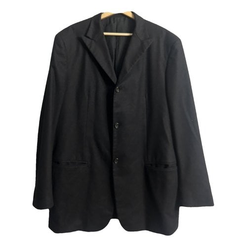Pre-owned Jil Sander Wool Jacket In Black