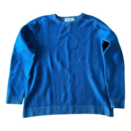 Pre-owned Mauro Grifoni Wool Pull In Blue