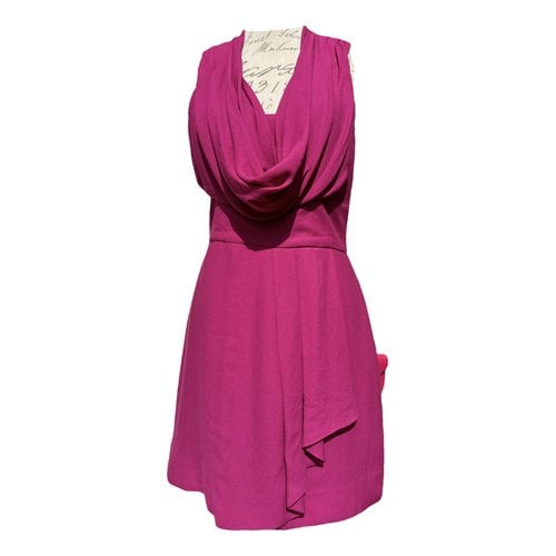 Pre-owned French Connection Mid-length Dress In Pink