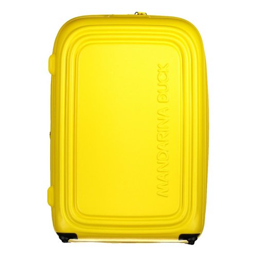 Pre-owned Mandarina Duck Travel Bag In Yellow