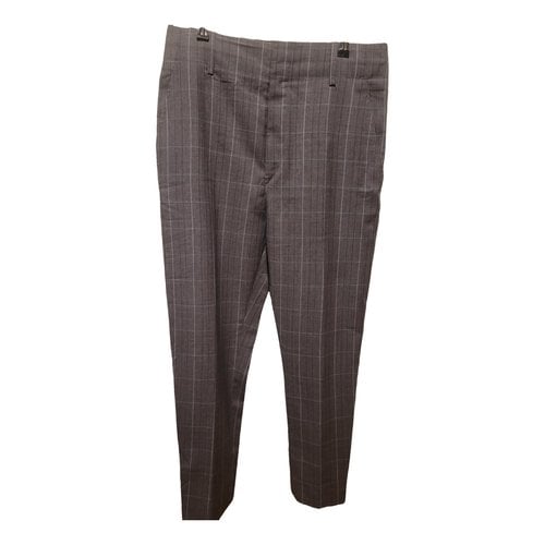 Pre-owned Isabel Marant Étoile Carot Pants In Grey
