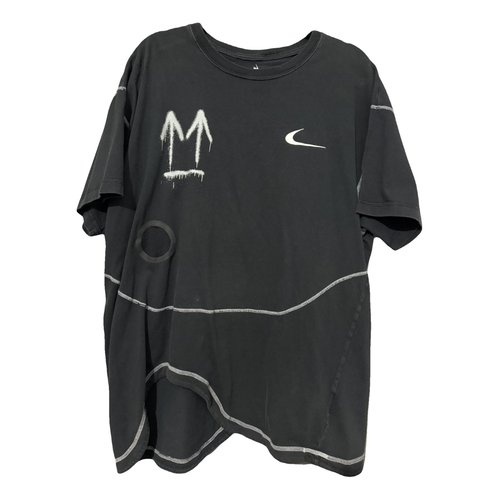 Pre-owned Nike X Off-white T-shirt In Black