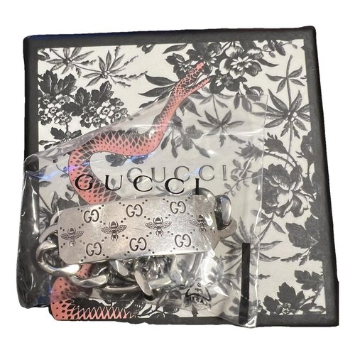 Pre-owned Gucci Jewellery In Silver
