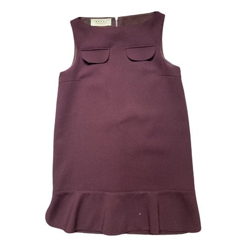 Pre-owned Marni Wool Mini Dress In Other