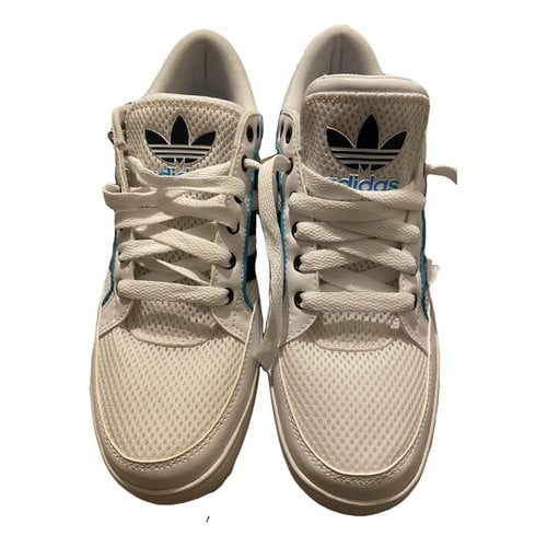 Pre-owned Adidas Originals Low Trainers In White