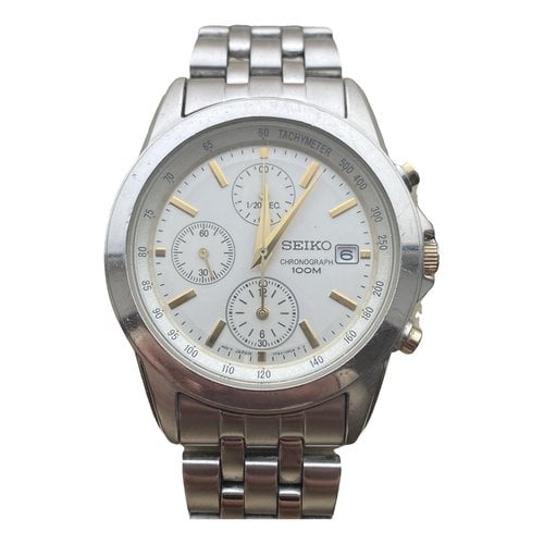 Pre-owned Seiko Watch In White