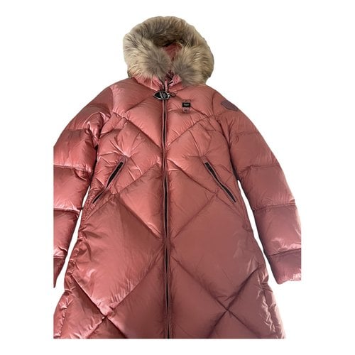 Pre-owned Blauer Caban In Pink