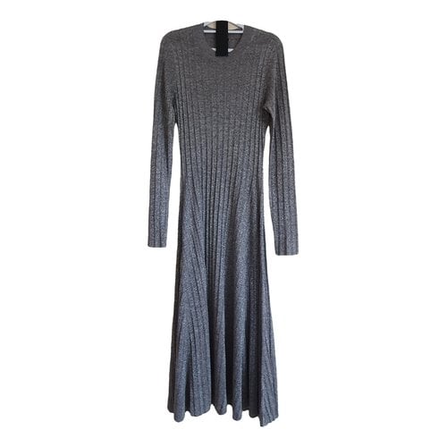 Pre-owned Joseph Mid-length Dress In Silver