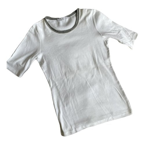 Pre-owned Fabiana Filippi T-shirt In White