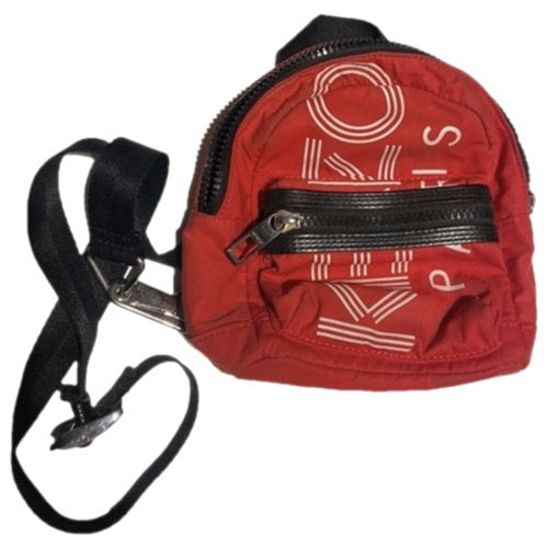 Pre-owned Kenzo Tiger Backpack In Red