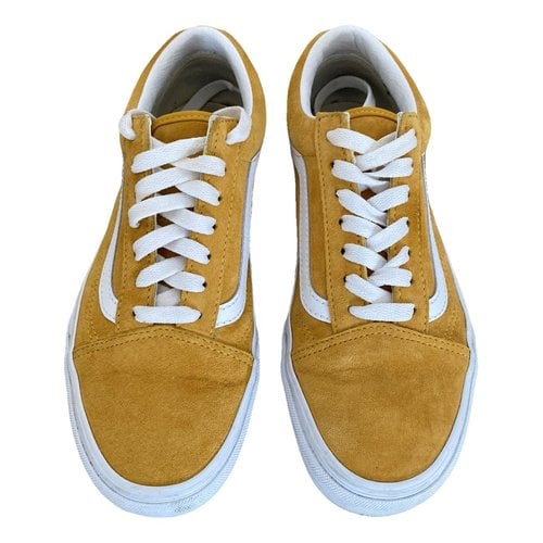 Pre-owned Vans Trainers In Yellow