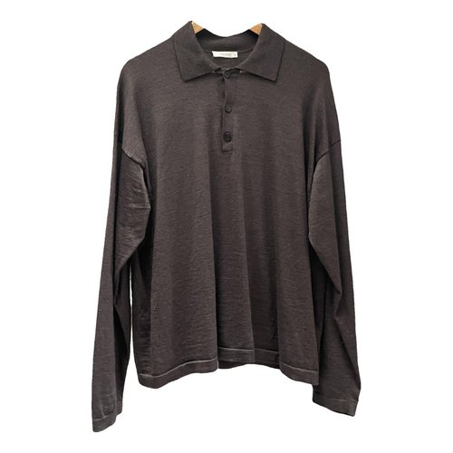 Pre-owned The Row Wool Shirt In Brown