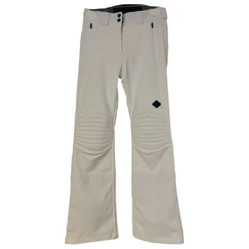 Pre-owned J. Lindeberg Trousers In White