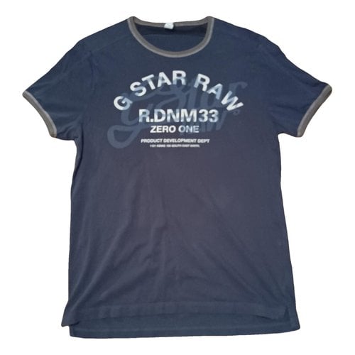 Pre-owned G-star Raw T-shirt In Navy