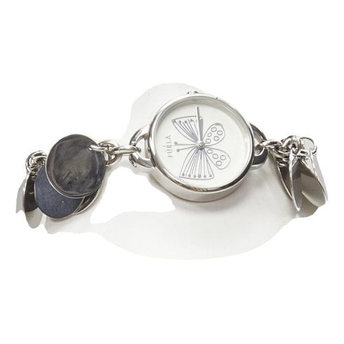 Pre-owned Furla Bracelet In Silver