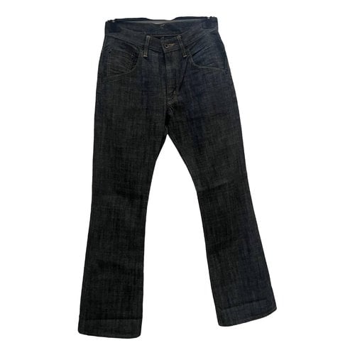 Pre-owned Edwin Straight Jeans In Black