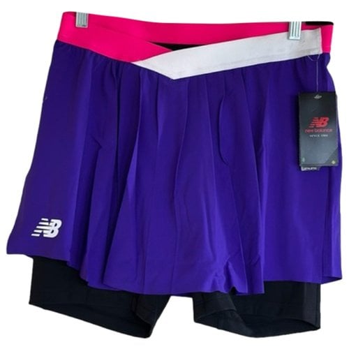 Pre-owned New Balance Shorts In Purple
