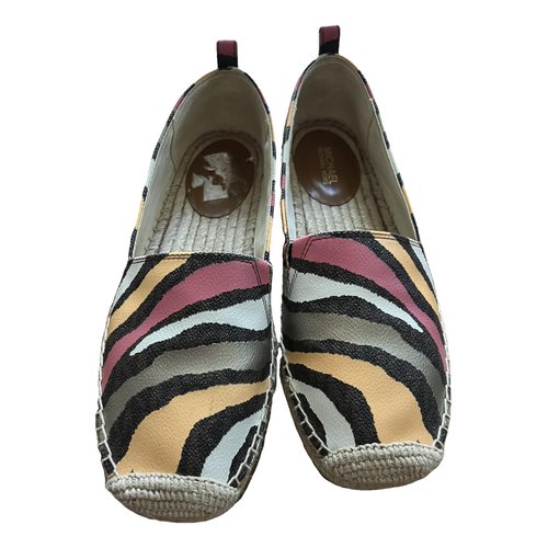 Pre-owned Michael Kors Leather Espadrilles In Multicolour