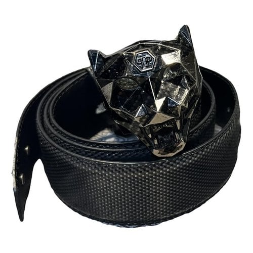 Pre-owned Philipp Plein Patent Leather Belt In Other