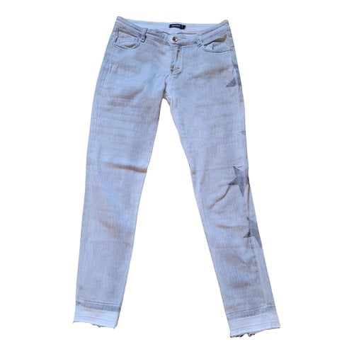 Pre-owned Denny Rose Slim Jeans In Grey