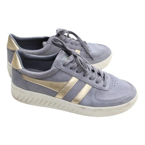 Pre-owned Gola Trainers In Grey
