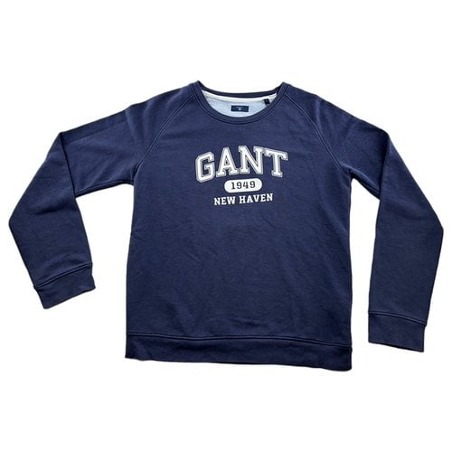 Pre-owned Gant Sweatshirt In Navy