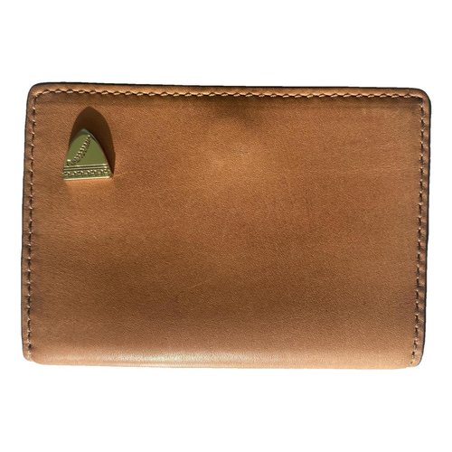 Pre-owned Aspinal Of London Leather Wallet In Brown