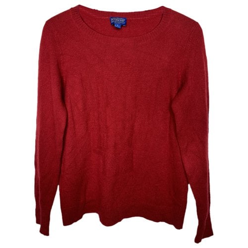 Pre-owned Pendleton Cashmere Pull In Red