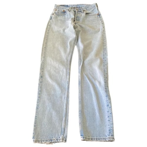 Pre-owned Levi's 501 Slim Jeans In Blue