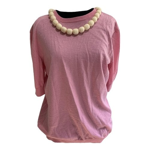 Pre-owned Moschino Cheap And Chic Wool Jumper In Pink